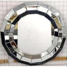 Espelho de espelho pendurado em forma de redonda 3d